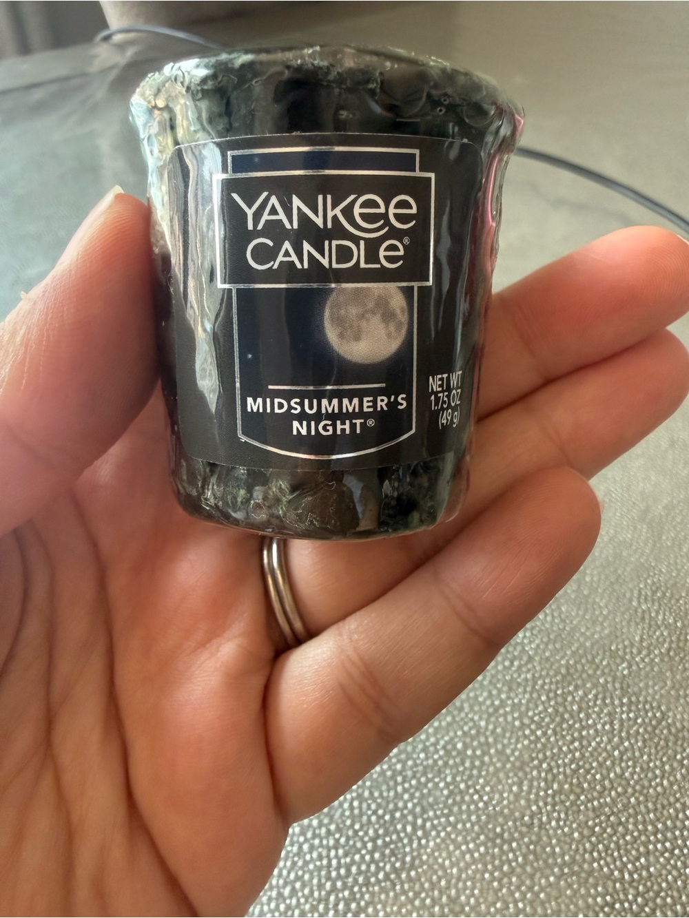 Yankee Candle Midsummer's Night Votive - Black